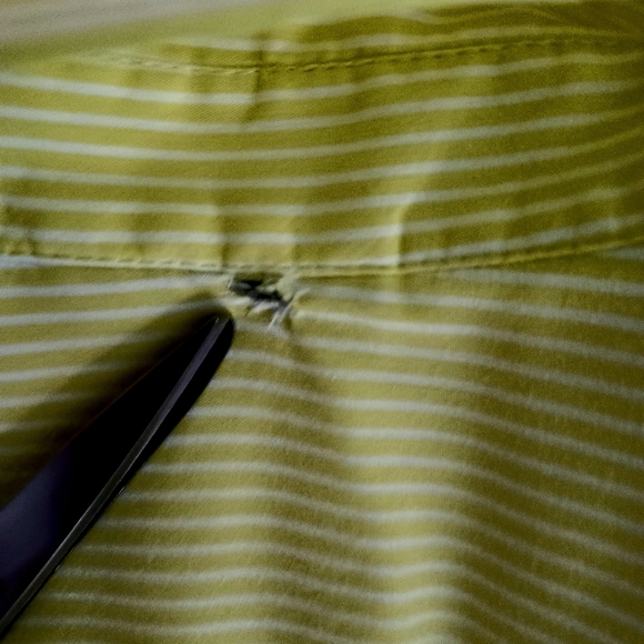 NY& Company Cotton Striped Shirt, size S - Picture 9 of 9